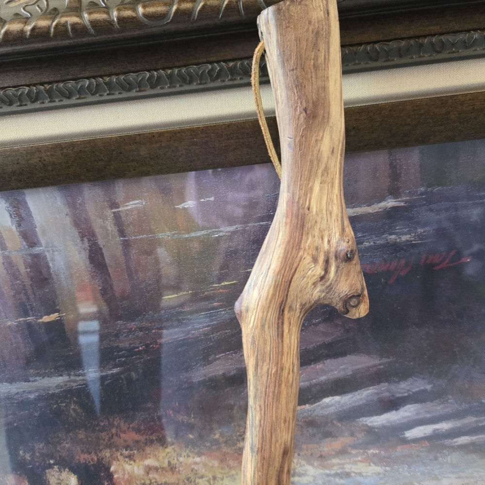 Small Handmade Whisk Broom 31in Long - Picture 4 of 4